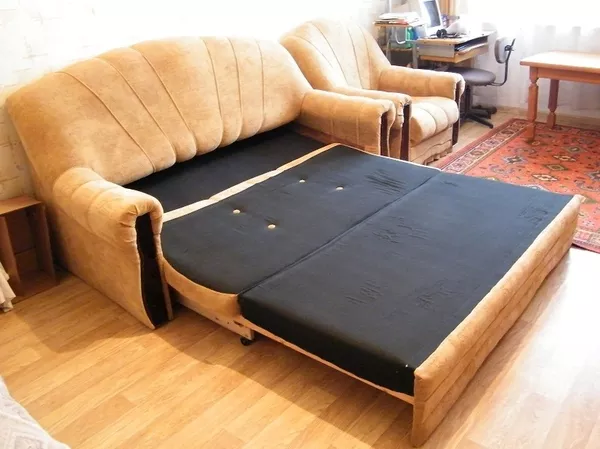 Мягкие кресло+диван,  дешево,  срочно 4